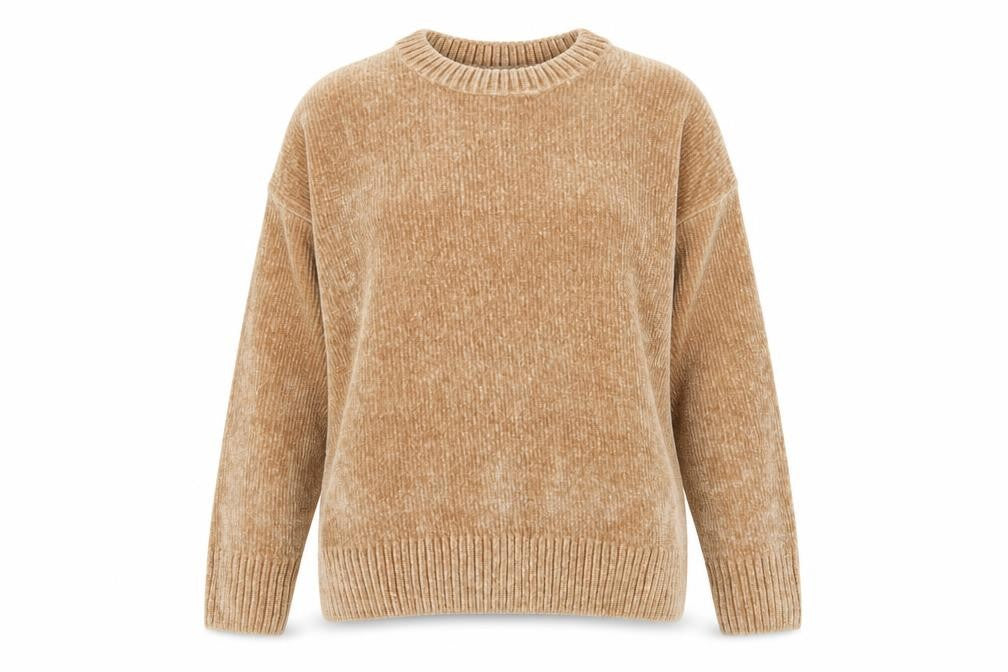 Front view of Primark women’s brown jumper, size S