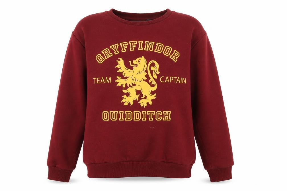 Front view of Primark women’s red jumper, size UK 8