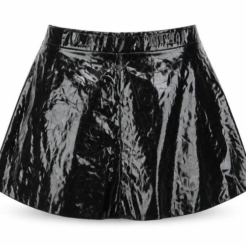 Hearts & Bows Womens Black   Flare Skirt Size 10