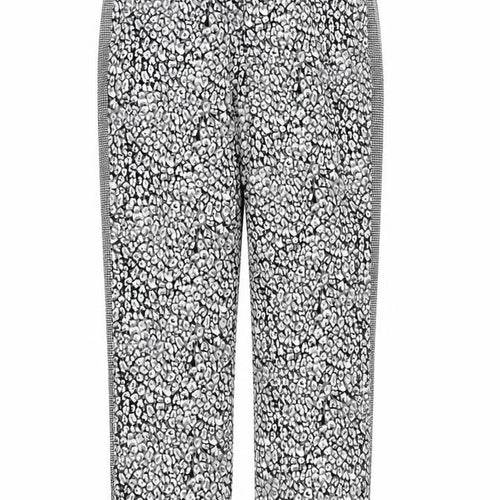 Preworn Womens Grey Geometric  Trousers  Size 30 in L29 in