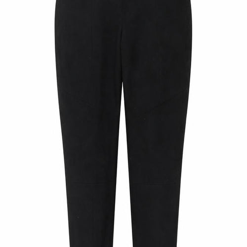 Preworn Womens Black   Trousers  Size 32 in L28 in