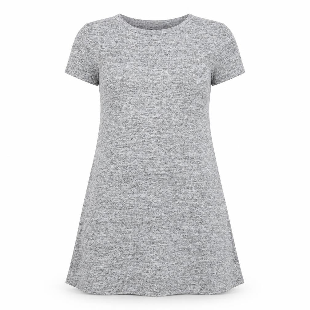 Front view of New Look women’s grey a-line, size UK 6
