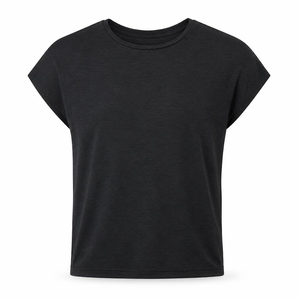 Front view of F&F men’s grey t-shirt, size S