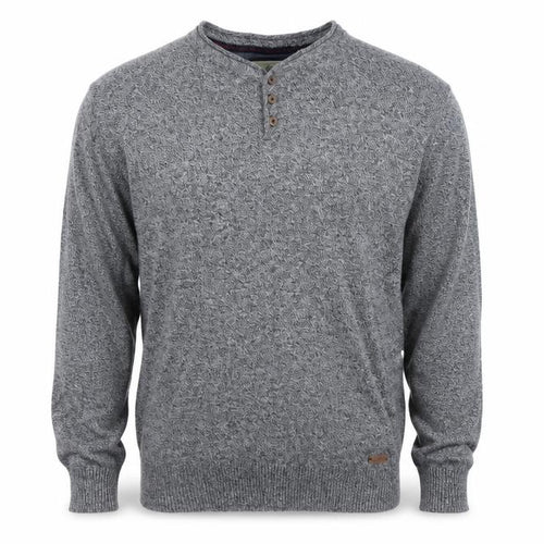 Brave Soul Mens Grey  Knit Pullover Jumper Size XL