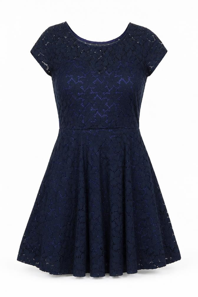 mila loves london Womens Blue   Fit & Flare  Size 8