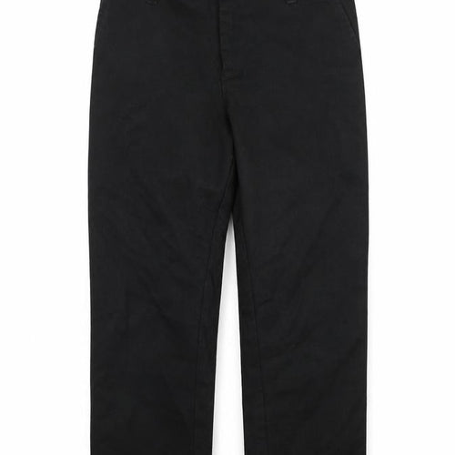 George Girls Black   Capri Trousers Size 3-4 Years