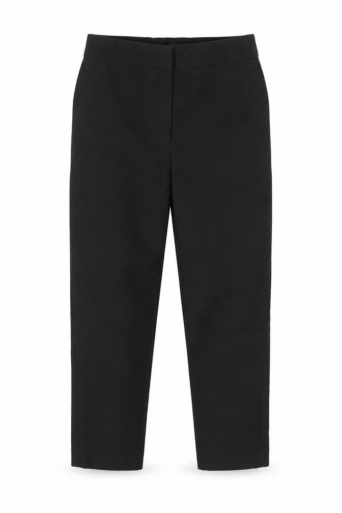 Front view of George boys’ black capri trousers, size 3-4, years