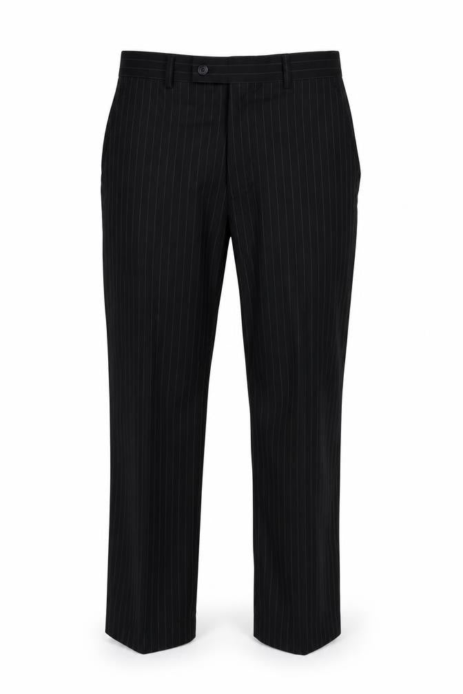 Henley & Knight Mens Black   Trousers  Size 32 L30 in