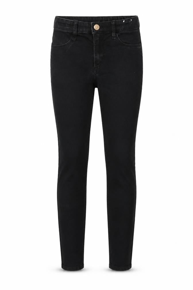 Preworn Girls Black   Jegging Trousers  - Girls School Trousers