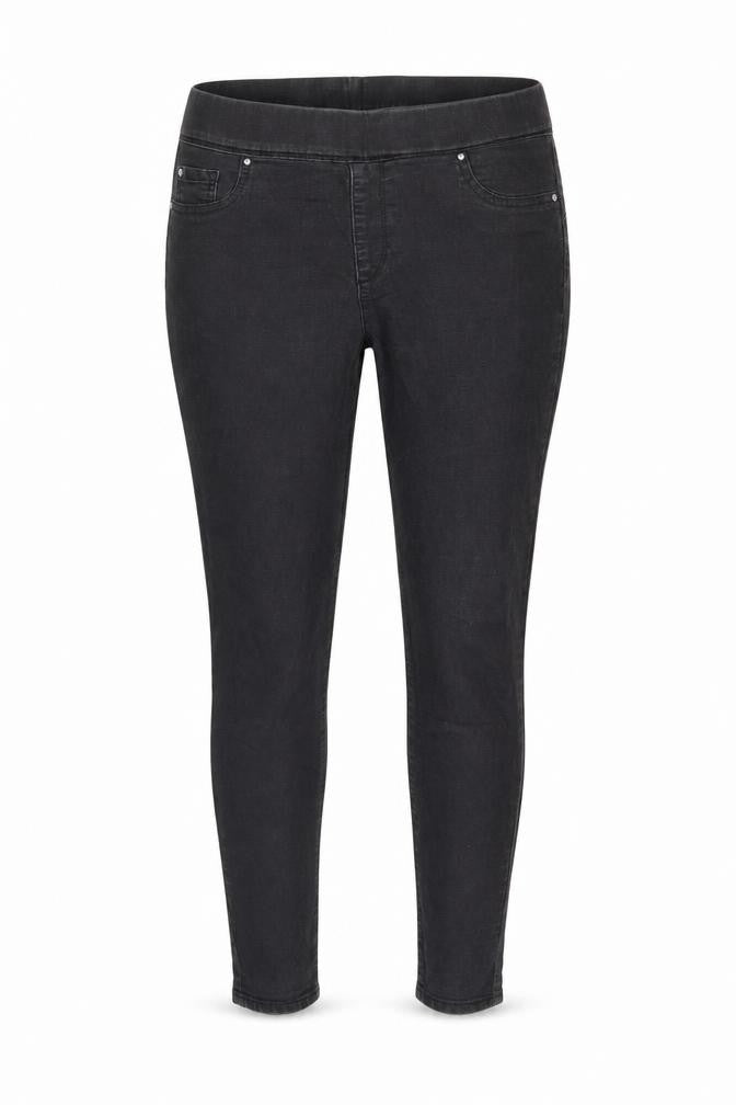 Denim & Co. Womens Black  Denim Jegging Jeans Size 41 in L28 in