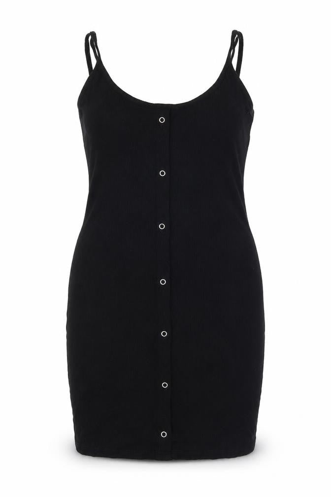 ASOS Womens Black   Basic Button-Up Size 8