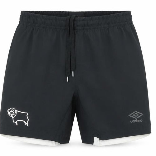 Umbro Boys Black   Sweat Shorts Size 11 Years - Football shorts