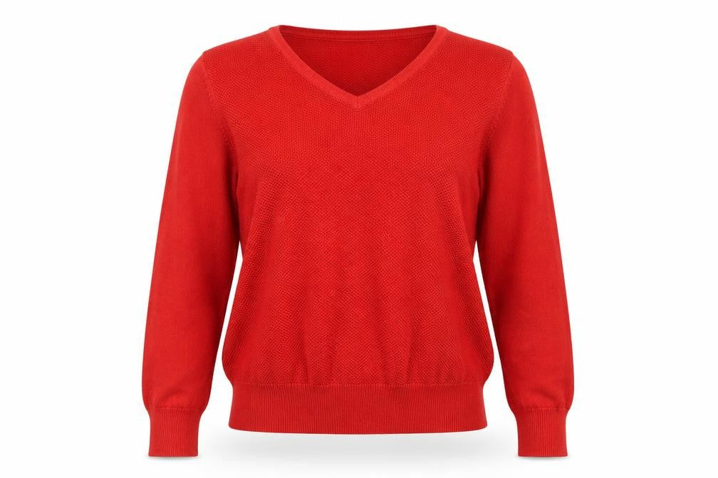 KUMiKYOKU Womens Red   Pullover Jumper Size 4