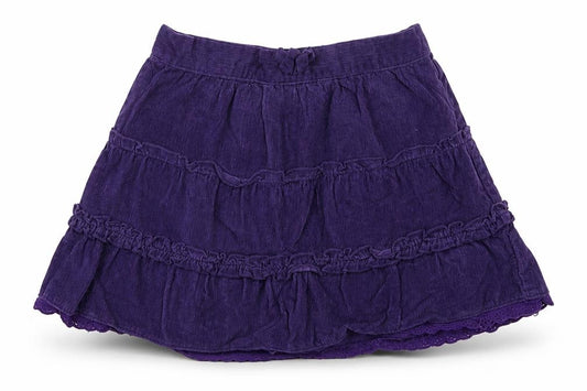 Front view of Cherokee girls’ purple a-line skirt, size 2-3, years