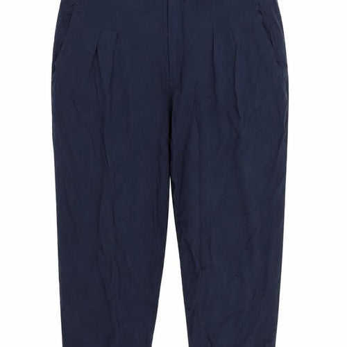 MTWTFSS Weekday Womens Blue   Capri Trousers Size M L22 in