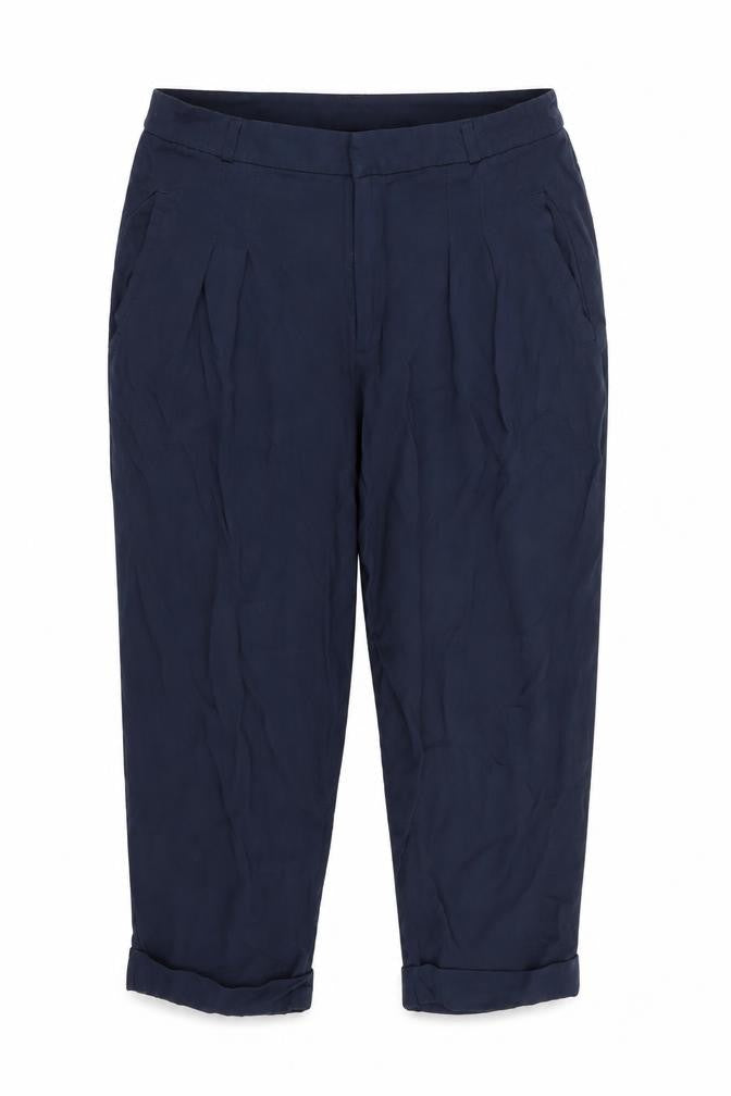 MTWTFSS Weekday Womens Blue   Capri Trousers Size M L22 in