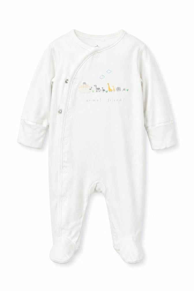 NEXT Baby White   Babygrow One-Piece Size 0-3 Months  - 0-1 Months