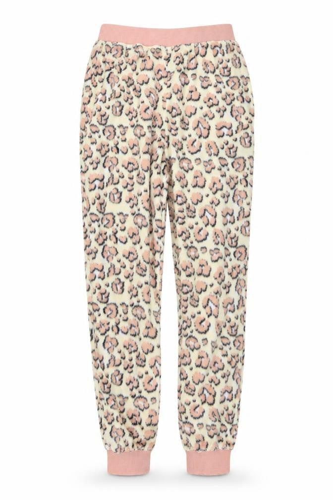 Preworn  Womens Beige Animal Print  Sweatpants Trousers Size 10 L25 in