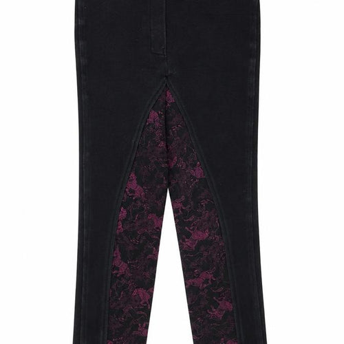 Harry Hall Girls Black   Jegging Trousers Size 6 Years