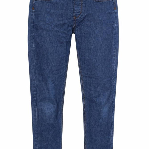 Preworn Womens Blue  Denim Straight Jeans Size S L25 in