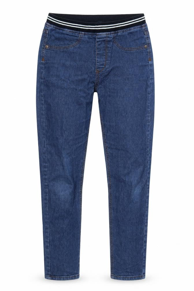 Preworn Womens Blue  Denim Straight Jeans Size S L25 in