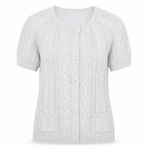 Savoir Womens Grey   Cardigan Jumper Size M