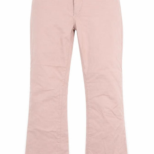 Krizia Womens Pink  Denim Bootcut Jeans Size 30 in L28 in