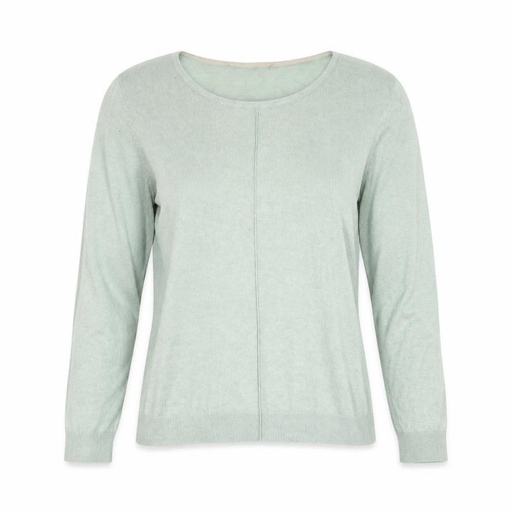 Oasis Womens Green Basic Blouse Size 6