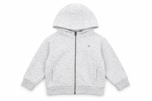Front view of Next boys’ grey jacket, size 3, years