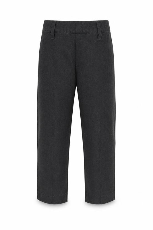 Front view of Tu boys’ grey chino trousers, size 4, years
