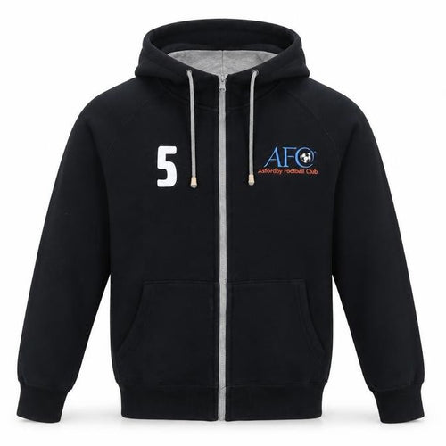 papini Mens Black   Full Zip Hoodie Size XS