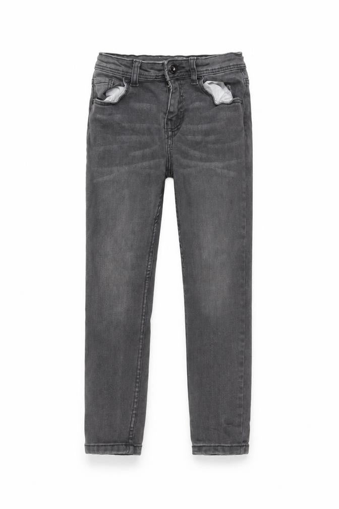 Denim & Co. Girls Grey   Skinny Jeans Size 6-7 Years