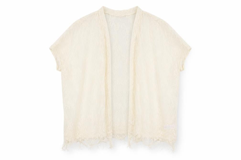 New Look Womens Ivory Floral  Cardigan Jumper Size M