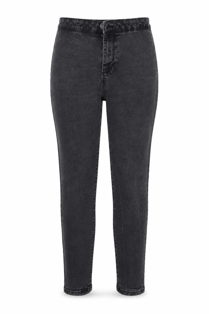 Denim Co. Womens Grey   Straight Jeans Size 16 L24 in