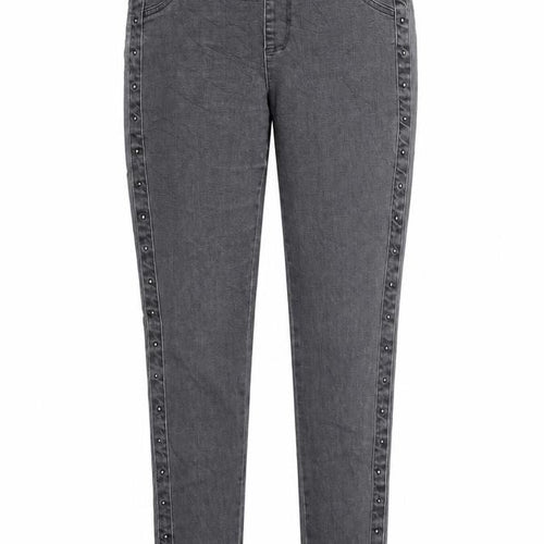 Freequent Womens Grey  Denim Jegging Jeans Size M L30.5 in