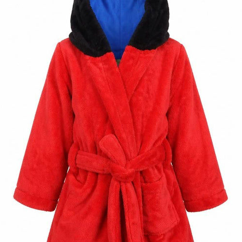 George Boys Red Geometric  Babydoll Robe Size 18-24 Months