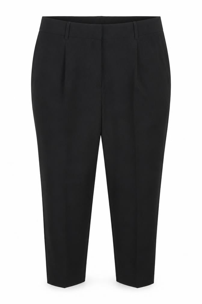 M&Co Womens Black   Trousers  Size 16 L27 in