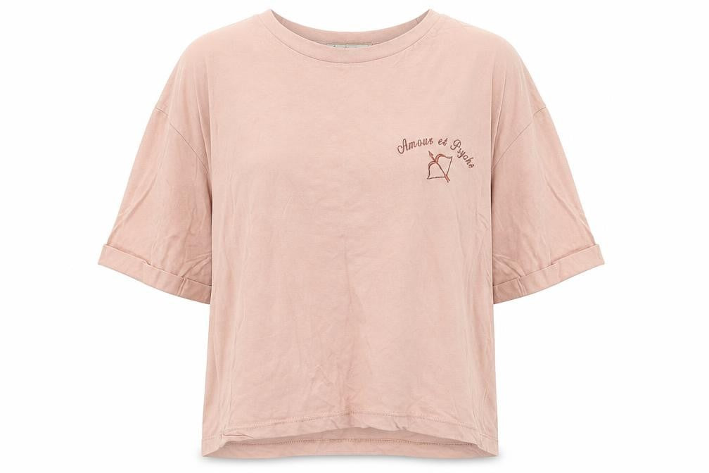 Stradivarius Womens Pink   Basic T-Shirt Size M