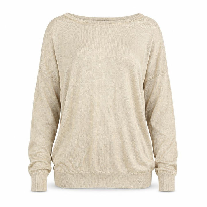 Oasis Womens Gold Pullover Jumper Size M