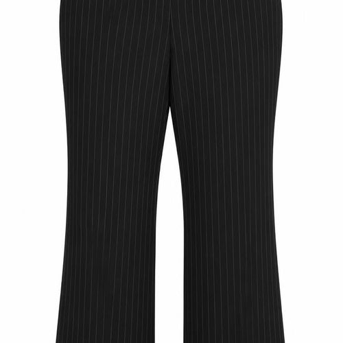 E-vie Womens Black Striped  Trousers  Size 18 L31 in