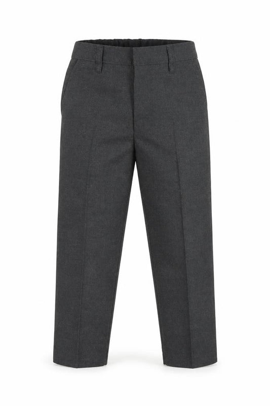 Front view of Tu boys’ grey dress pants trousers, size 3, years