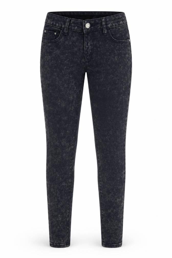 fashionyou Womens Blue  Denim Skinny Jeans Size 12 L32 in