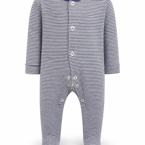 Asda George Boys Multicoloured Striped  Babygrow One-Piece Size 0-3 Months