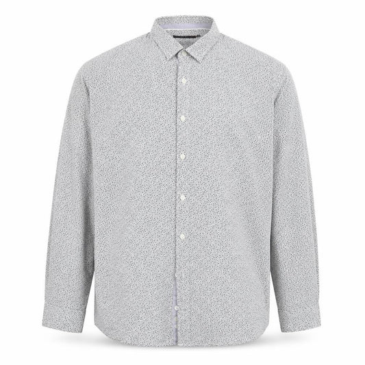 Front view of celio* men’s multicoloured floral button-up, size XL
