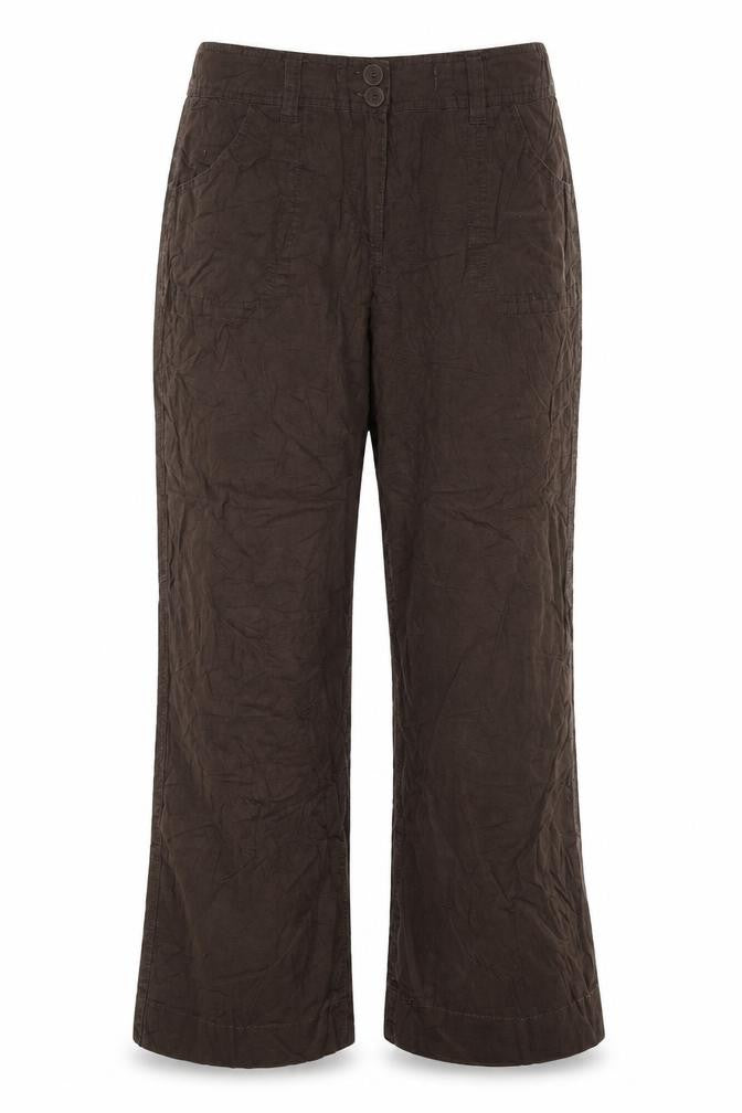 F&F Womens Brown   Trousers  Size 38 in L28 in