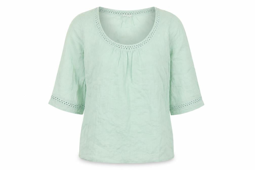 Marks & Spencer Womens Green   Basic Blouse Size 12