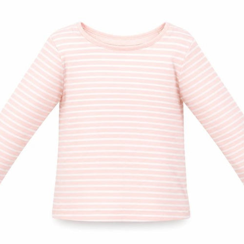 F&F Baby Pink Striped  Basic T-Shirt Size 12-18 Months