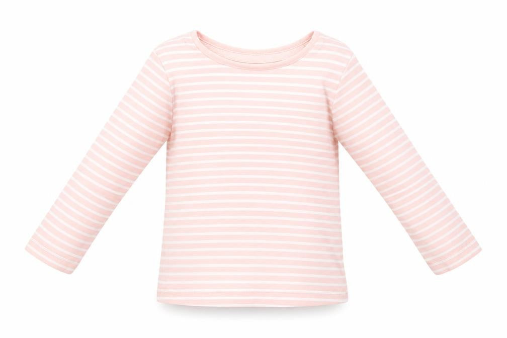 F&F Baby Pink Striped  Basic T-Shirt Size 12-18 Months