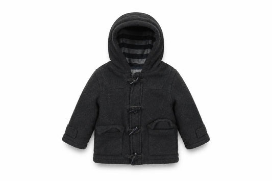 Front view of Marks & Spencer Baby Grey Jacket, size 12, Months