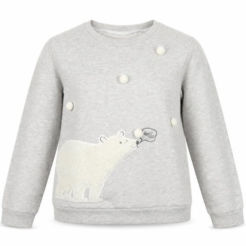 Lounge and Sleepwear Womens Grey   Pullover Jumper Size 10  - Polar bear